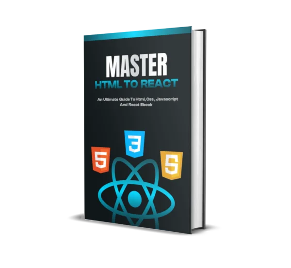 Master HTML to React eBook Cover